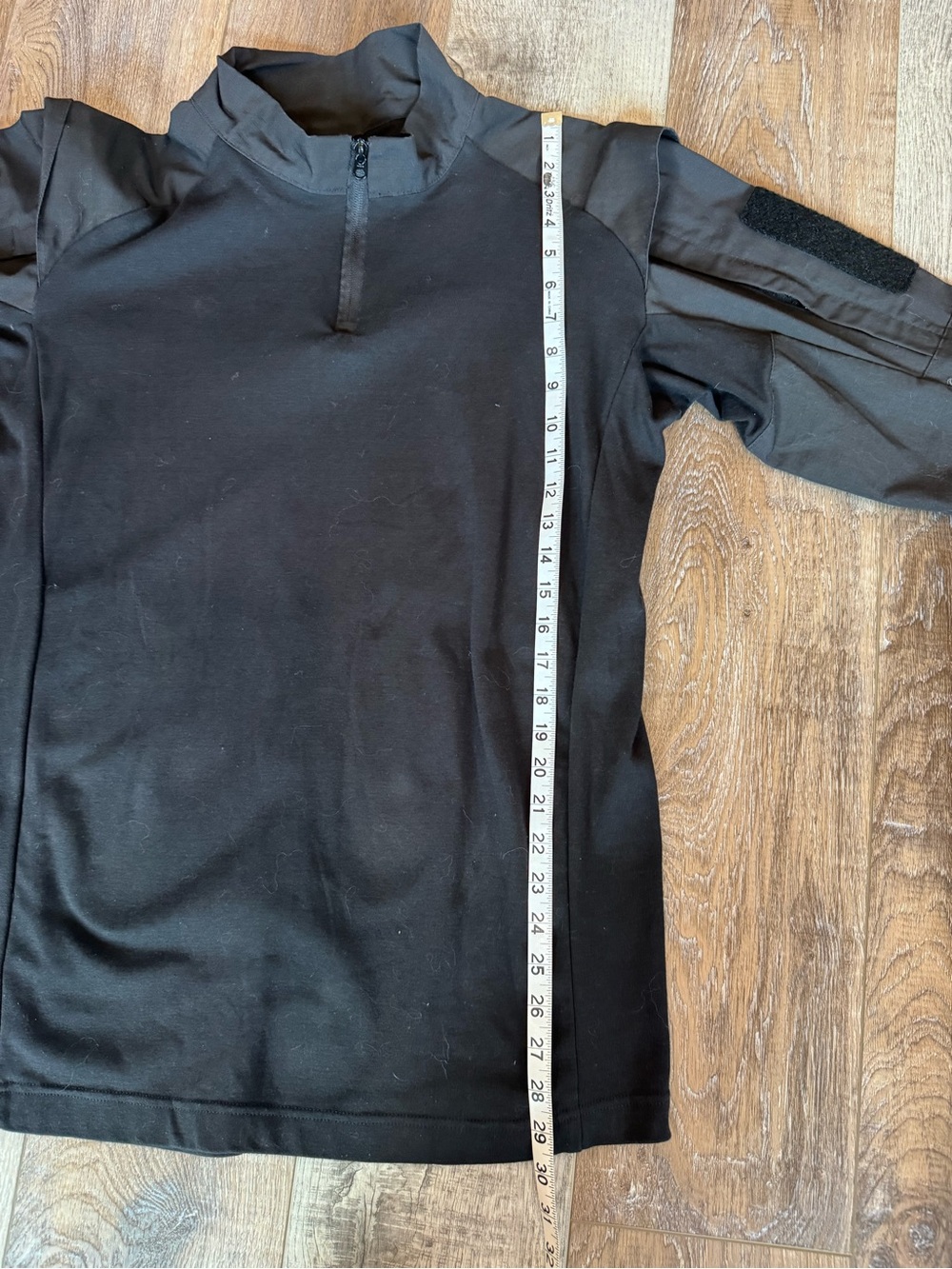 Propper Men's Black Tactical Quarter-Zip Shirt - Picture 6 of 9